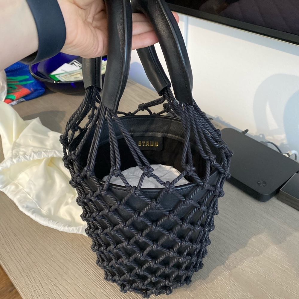 Staud Leather Bucket Bag